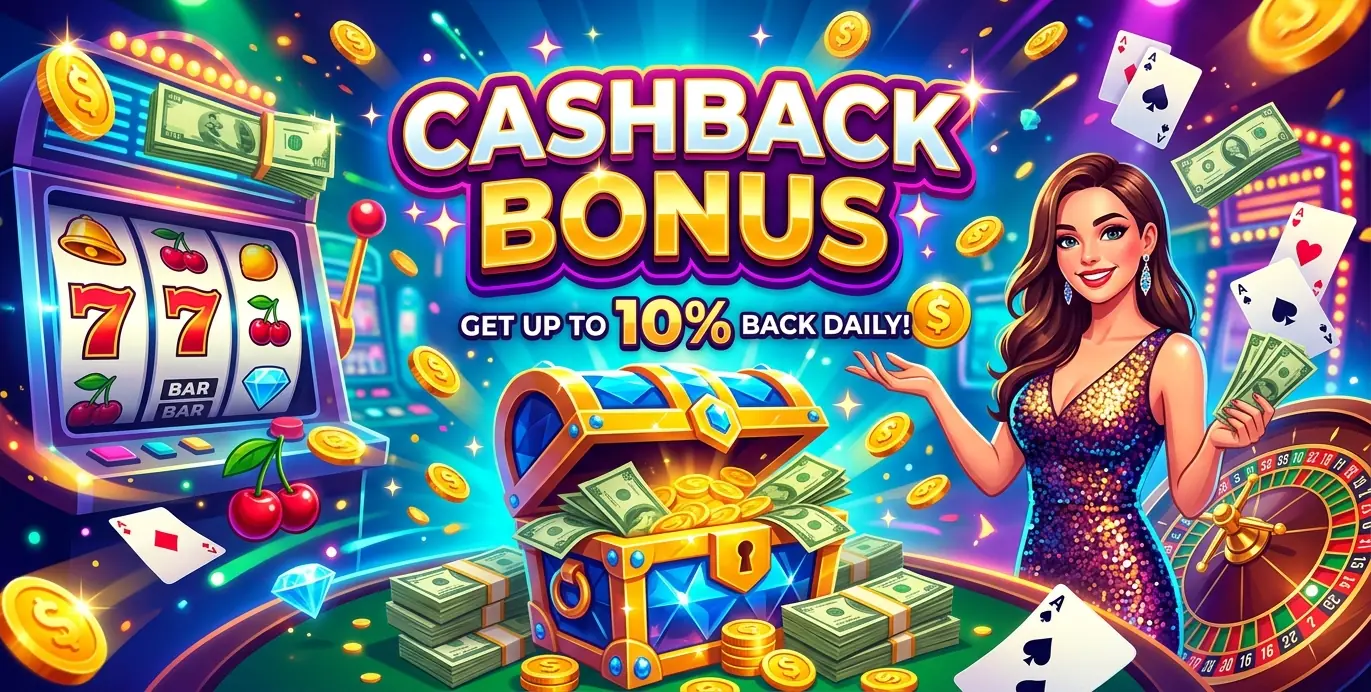 Cashback bonus Getlucky casino