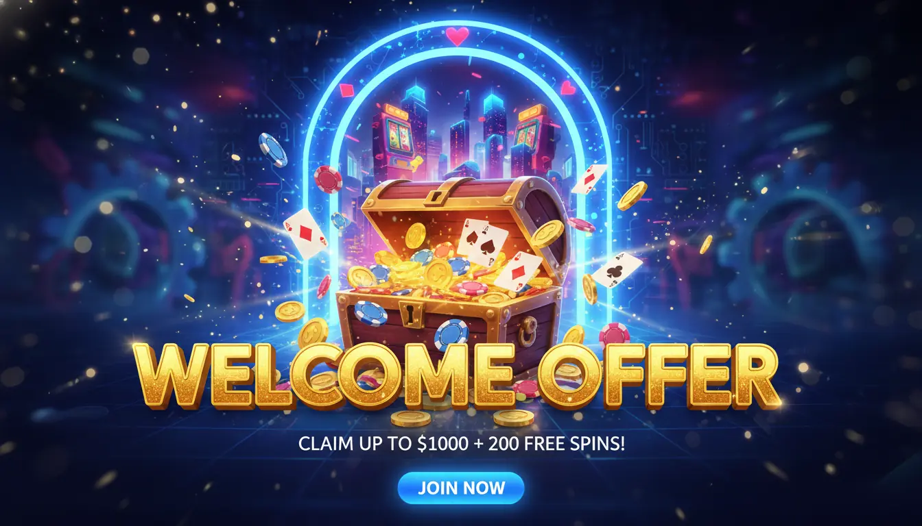 Velkomsttilbud Getlucky casino