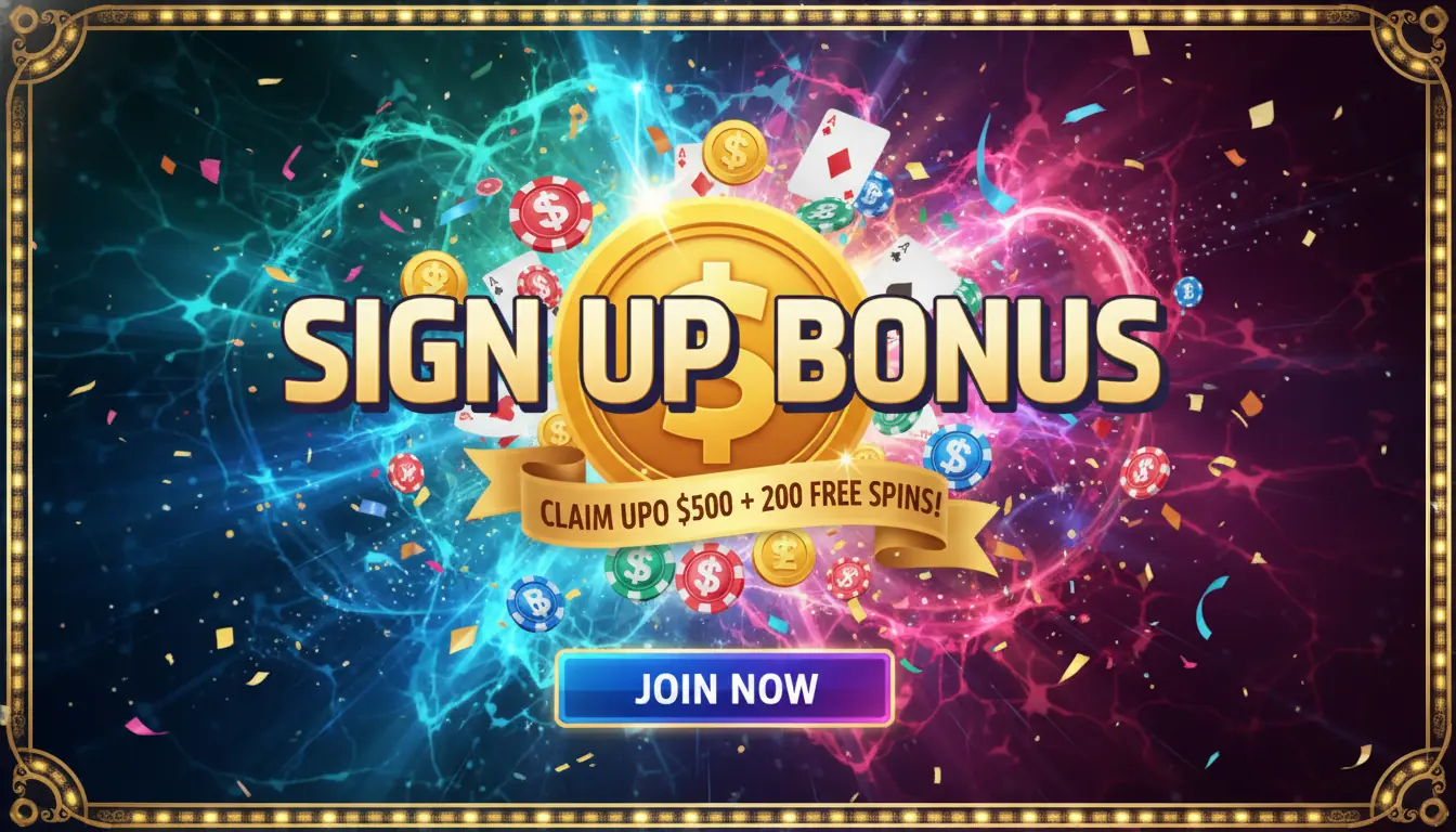 Registreringsbonus Getlucky casino