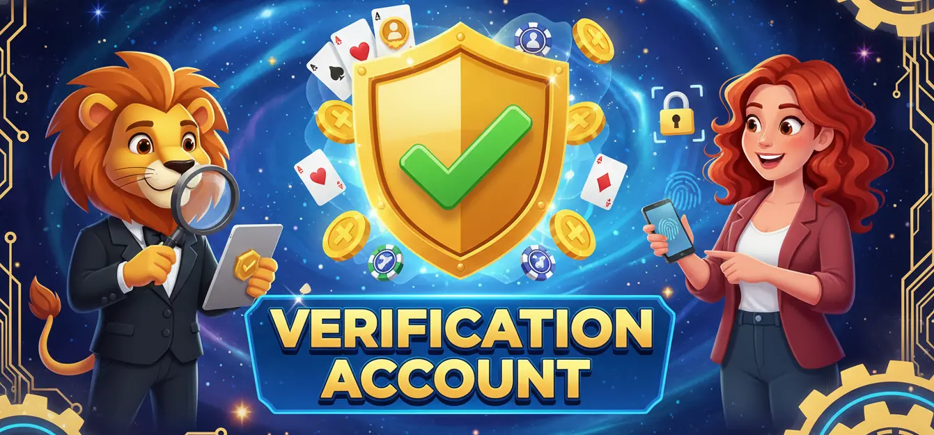 Verifisering Getlucky casino