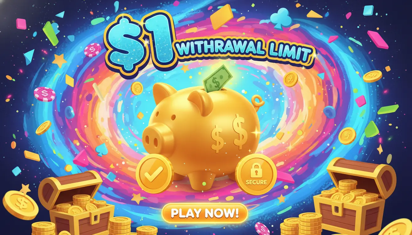 1 € uttak Getlucky casino
